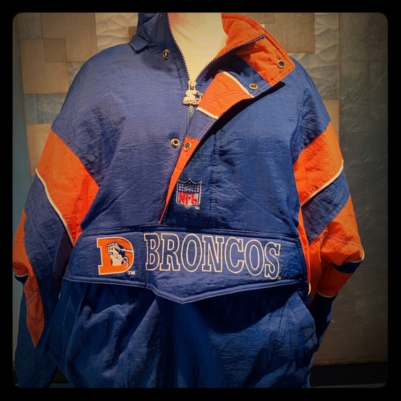 denver broncos starter pullover jacket